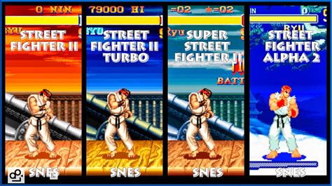 ryu street fighter 2 moves snes